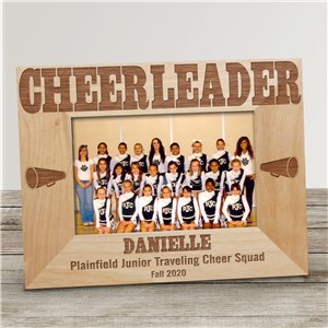 Cheerleading Wood Picture Frame