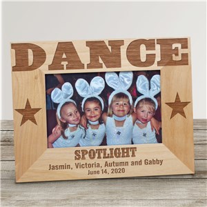 Dance Wood Picture Frame
