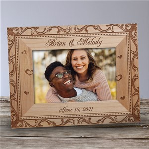 Personalized Wedding Couple Picture Frame