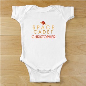 Personalized Space Cadet Infant Bodysuit 