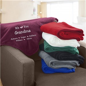 We Love you Fleece blanket
