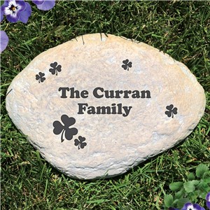 Engraved Irish Family Garden Stone