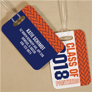 Personalized Class Of.. Luggage Tag