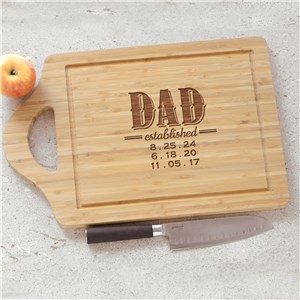Established DAD cutting board with handle