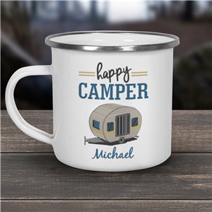 Happy Camper Personalized Camper Mug