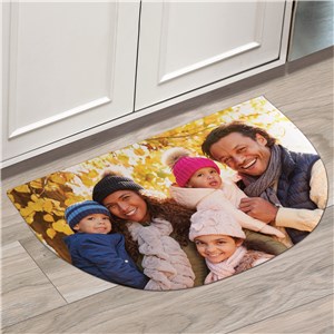 Personalized Photo Half Round Doormat