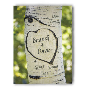 Our Family Tree Photo Wall Canvas
